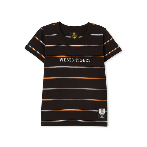 Wests Tigers Club Stripe Tee Youth