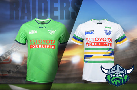 Canberra raiders jerseys