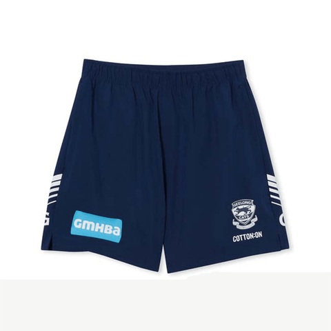 Geelong Cats 2023 Training Shorts - Jerseys Megastore