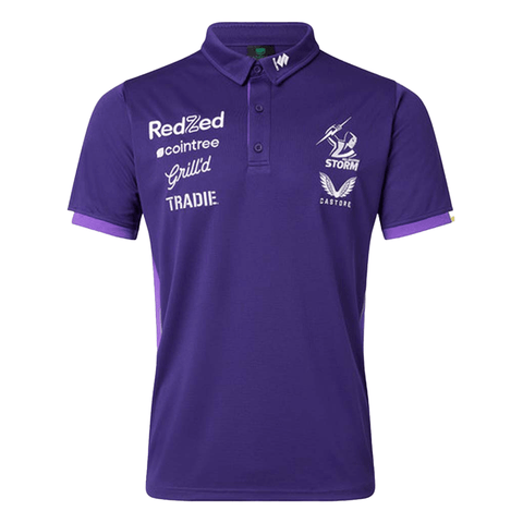 Melbourne Storm 2023 Media Polo Adult - Jerseys Megastore