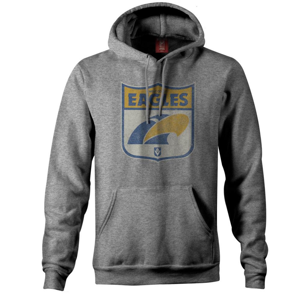 West Coast Eagles Retro Shield Hoodie – Jerseys Megastore